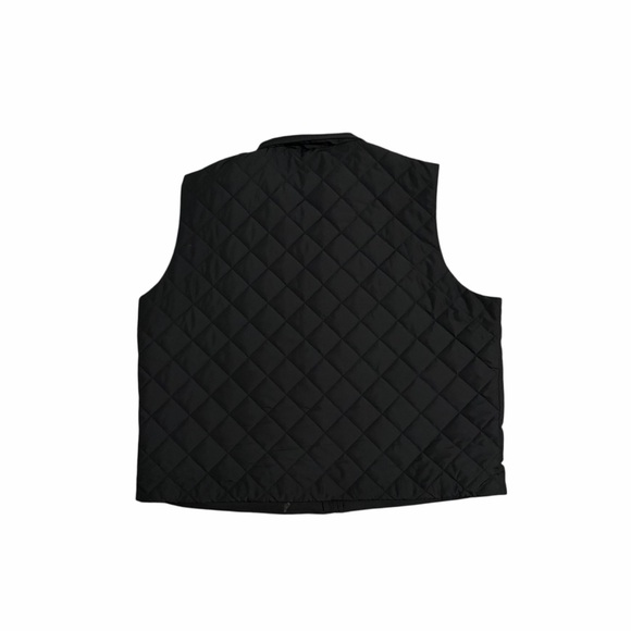 Brooks Bothers Vest Quilted Black Mens 3XL - Picture 3 of 8